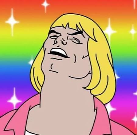 He-Man 低解析度原始測試圖